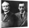 Russian conductor Alexander Siloti and composer Sergei Rachmaninov, early 20th century by Unknown