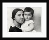 Nadezhda Alliluyeva, second wife of Josef Stalin, and their daughter Svetlana Alliluyeva, 1927 by Unknown