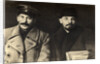 Stalin and Lenin, Russian Bolshevik revolutionary leaders, Moscow, Russia, 1919 by Unknown