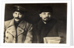 Stalin and Lenin, Russian Bolshevik revolutionary leaders, Moscow, Russia, 1919 by Unknown