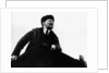 Vladimir Ilich Lenin, Russian Bolshevik revolutionary leader, speaking from a rostrum, 1917 by Unknown