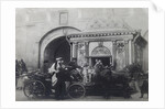 Tsarina Alexandra Fyodorovna visiting the Iberian Chapel, Moscow, Russia, 1900s by Unknown