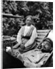 Russian Bolshevik leader Vladimir Lenin and Nadezhda Krupskaya, Gorki, USSR, 1922 by Unknown