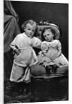 Vladimir Ilich Lenin, Russian Bolshevik revolutionary leader, aged 4, with his sister Olga, 1874 by Unknown