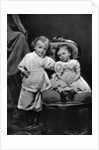 Vladimir Ilich Lenin, Russian Bolshevik revolutionary leader, aged 4, with his sister Olga, 1874 by Unknown