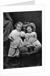 Vladimir Ilich Lenin, Russian Bolshevik revolutionary leader, aged 4, with his sister Olga, 1874 by Unknown