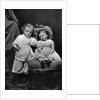 Vladimir Ilich Lenin, Russian Bolshevik revolutionary leader, aged 4, with his sister Olga, 1874 by Unknown