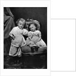 Vladimir Ilich Lenin, Russian Bolshevik revolutionary leader, aged 4, with his sister Olga, 1874 by Unknown