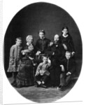 Vladimir Ulyanov (Lenin) as a grammar school pupil, with his family, Simbirsk, Russia, 1879 by Unknown