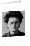Police photograph of Leon Trotsky, Russian revolutionary, 1898 by Unknown