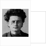 Police photograph of Leon Trotsky, Russian revolutionary, 1898 by Unknown