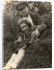 Soviet politician Lavrentiy Beria with Josef Stalins daughter Svetlana Alliluyeva, USSR, 1930s by Anonymous