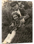 Soviet politician Lavrentiy Beria with Josef Stalins daughter Svetlana Alliluyeva, USSR, 1930s by Anonymous