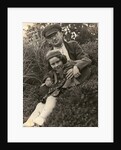 Soviet politician Lavrentiy Beria with Josef Stalins daughter Svetlana Alliluyeva, USSR, 1930s by Anonymous