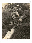Soviet politician Lavrentiy Beria with Josef Stalins daughter Svetlana Alliluyeva, USSR, 1930s by Anonymous