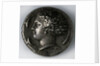 Silver tetradrachma from Syracuse (obverse: a goddess with dolphins), 5th-4th century BC by Unknown