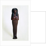 Wooden ushabti figurine of Mutry, Ancient Egyptian, 16th or 15th century BC by Unknown