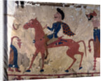 Horseman, Pazyryk felt artefact (carpet detail), 5th or 4th century BC by Unknown