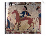 Horseman, Pazyryk felt artefact (carpet detail), 5th or 4th century BC by Unknown