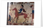Horseman, Pazyryk felt artefact (carpet detail), 5th or 4th century BC by Unknown