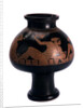 Red-figure psykter (wine cooler) with a symposium scene, Ancient Greek, c505-c500 BC by Euphronios