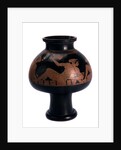 Red-figure psykter (wine cooler) with a symposium scene, Ancient Greek, c505-c500 BC by Euphronios