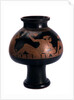 Red-figure psykter (wine cooler) with a symposium scene, Ancient Greek, c505-c500 BC by Euphronios