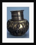 Gilded silver jug with dancing girls, Sasanian, 5th or 6th century by Unknown