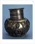 Gilded silver jug with dancing girls, Sasanian, 5th or 6th century by Unknown
