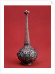 Gold and enamel flask with emeralds, Indian, 17th century by Unknown