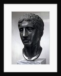 Marble head of Doryphoros (Roman copy after original by Polykleitos), c450-c440 BC by Unknown