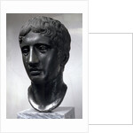 Marble head of Doryphoros (Roman copy after original by Polykleitos), c450-c440 BC by Unknown
