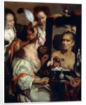 Old Coquette (Vanitas), after 1630. by Bernardo Strozzi