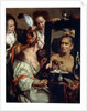 Old Coquette (Vanitas), after 1630. by Bernardo Strozzi