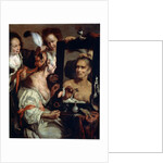 Old Coquette (Vanitas), after 1630. by Bernardo Strozzi