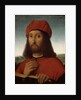Portrait of a Man, late 15th or early 16th century. by Antonio de Saliba