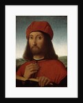 Portrait of a Man, late 15th or early 16th century. by Antonio de Saliba