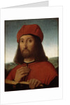 Portrait of a Man, late 15th or early 16th century. by Antonio de Saliba