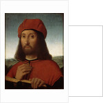 Portrait of a Man, late 15th or early 16th century. by Antonio de Saliba