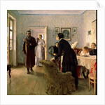 Unexpected Return, c1884-c1888 by Il'ya Repin