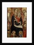 Madonna with Child, Saints and Angels, late 14th or early 15th century by Niccolo di Pietro Gerini
