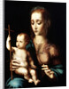 Madonna and Child with a Cross-shaped Distaff, 1570s by Luis de Morales