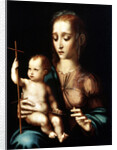 Madonna and Child with a Cross-shaped Distaff, 1570s by Luis de Morales