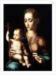 Madonna and Child with a Cross-shaped Distaff, 1570s by Luis de Morales