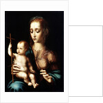 Madonna and Child with a Cross-shaped Distaff, 1570s by Luis de Morales