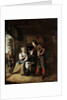 Warrior and Servant, 1653. by Pieter de Hooch