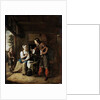 Warrior and Servant, 1653. by Pieter de Hooch