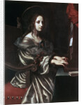 Saint Cecilia, 1640s. by Carlo Dolci