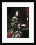 Saint Cecilia, 1640s. by Carlo Dolci