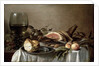 Breakfast with Ham, 1647. by Pieter Claesz
